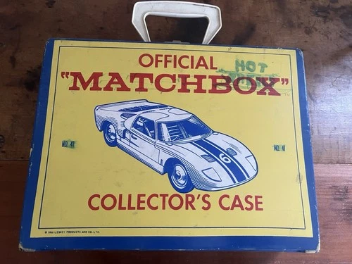 Vtg Matchbox Lesney Collectors Case 1966