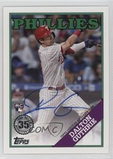 2023 Topps Series 2 1988 Topps Baseball Auto Dalton Guthrie #88BA-DGU Auto 11ur