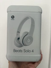 New Beats Solo4 Wireless On-Ear Bluetooth Headphones Gray MG7J4LL/A