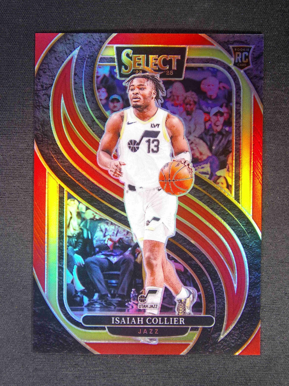 2024-25 Panini Select Isaiah Collier #178 RC Rookie Premier Red /199