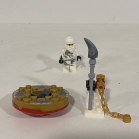 LEGO Ninjago Zane DX Minifigure Weapons Card And Spinner (2171,2260) njo0018 