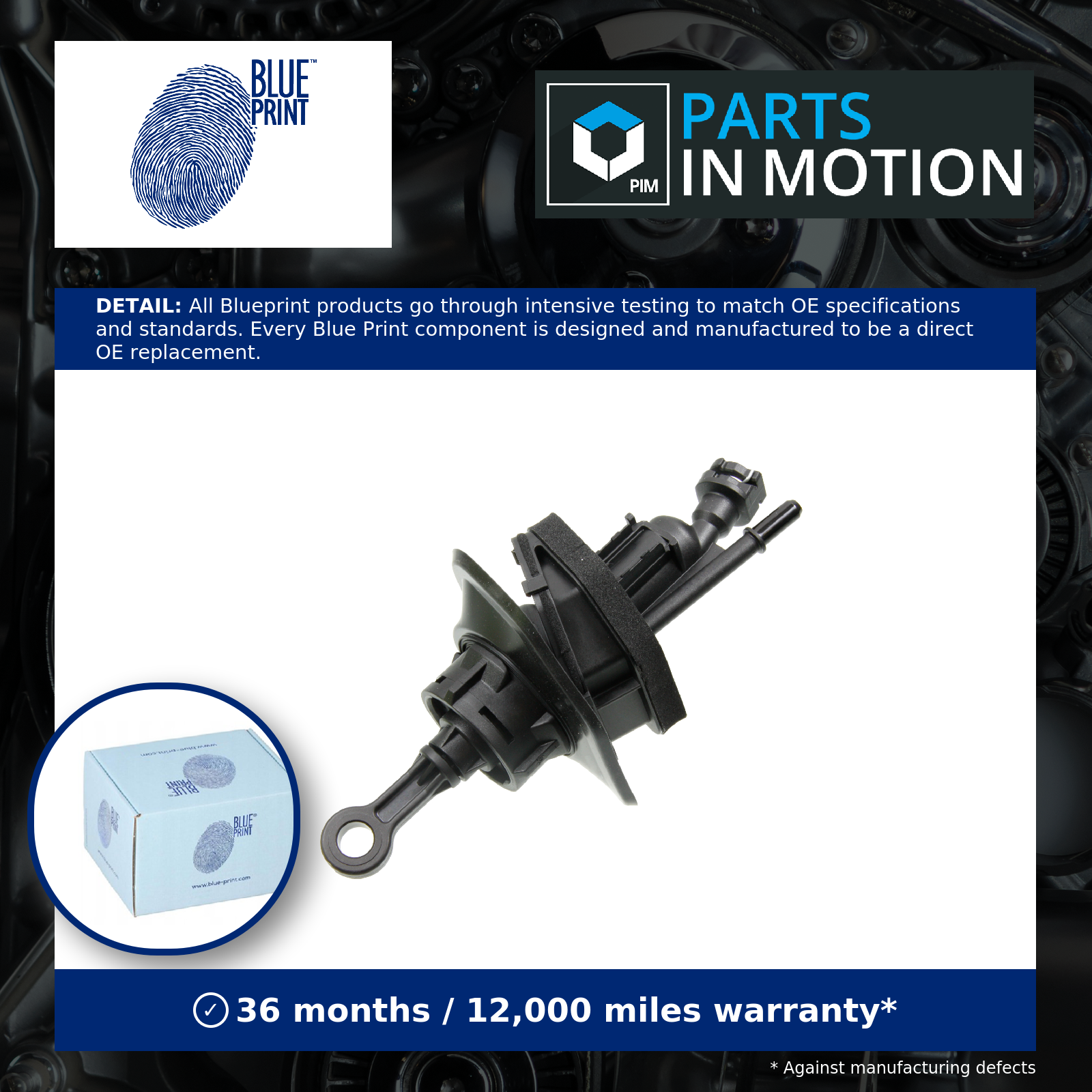 Clutch Master Cylinder fits FORD MONDEO Mk4 1.6 07 to 15 Blue Print 1377485 New - Image 23