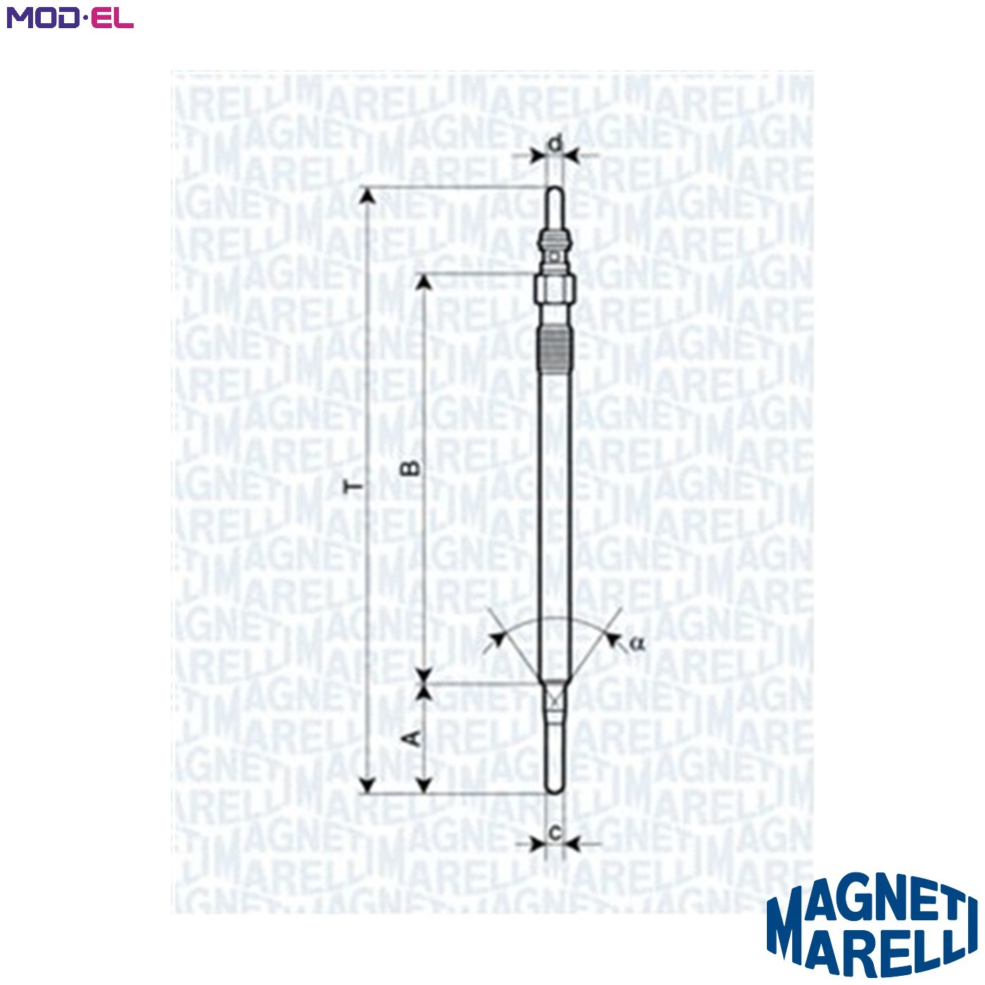 MAGNETI MARELLI 062900062304 Glow Plug for ,CHRYSLER,JEEP,MERCEDES-BENZ - Image 10