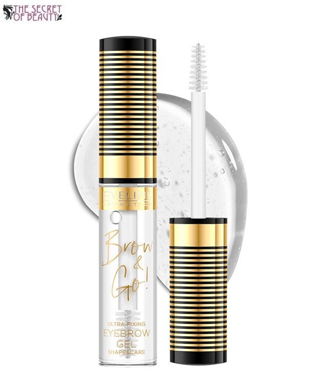 Eveline Brow and Go VEGAN Strong Eyebrow Gel Transparent 6ml