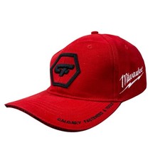 Casquette Vintage Milwaukee Tool Workwear Canadien Calgary Fasteners Rouge