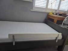 IKEA VIKARE White Bed Guard Rail for Child Safety Side Barrier 90cm