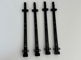 LEGO 4 Pirate Ship Black Boat Mast 48002 2x2x20 48002 4184 71042 7048 4195 6243