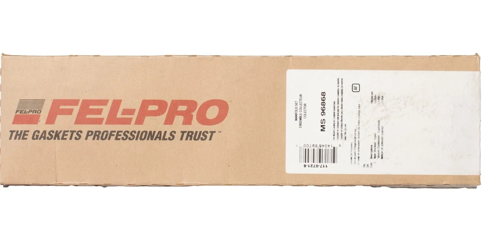 Juego de juntas plenum de admisión superior FelPro para Mazda MPV 2002-06 número de pieza MS96868 Foto 2 de 4