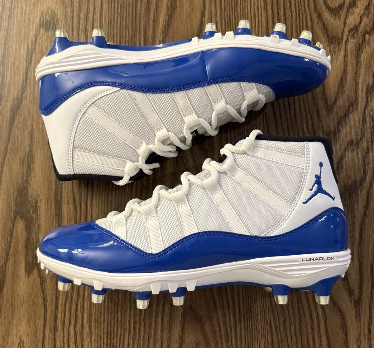 jordan 11 football cleats size 10