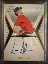 SAM SELMAN 2012 Leaf Ultimate Draft  Autograph GOLD [09/10]