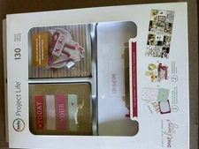 Becky Higgins Project Life Scrapbook FINE AND DANDY 130pcs