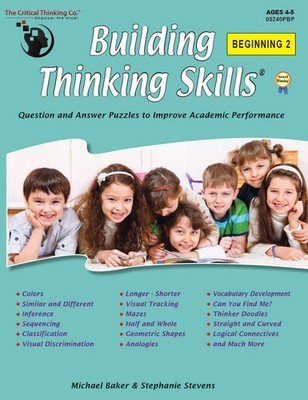 Building Thinking Skills Beginning 2 Workbook - Question and Answer Puzzles ...