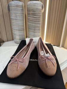 Chanel Ballet Flats 38 | eBay