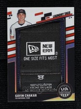 2026 Stars & Stripes Prizm Hat Laundry Tag 3/4 Gavin Chakar Jumbo Patch 0j81