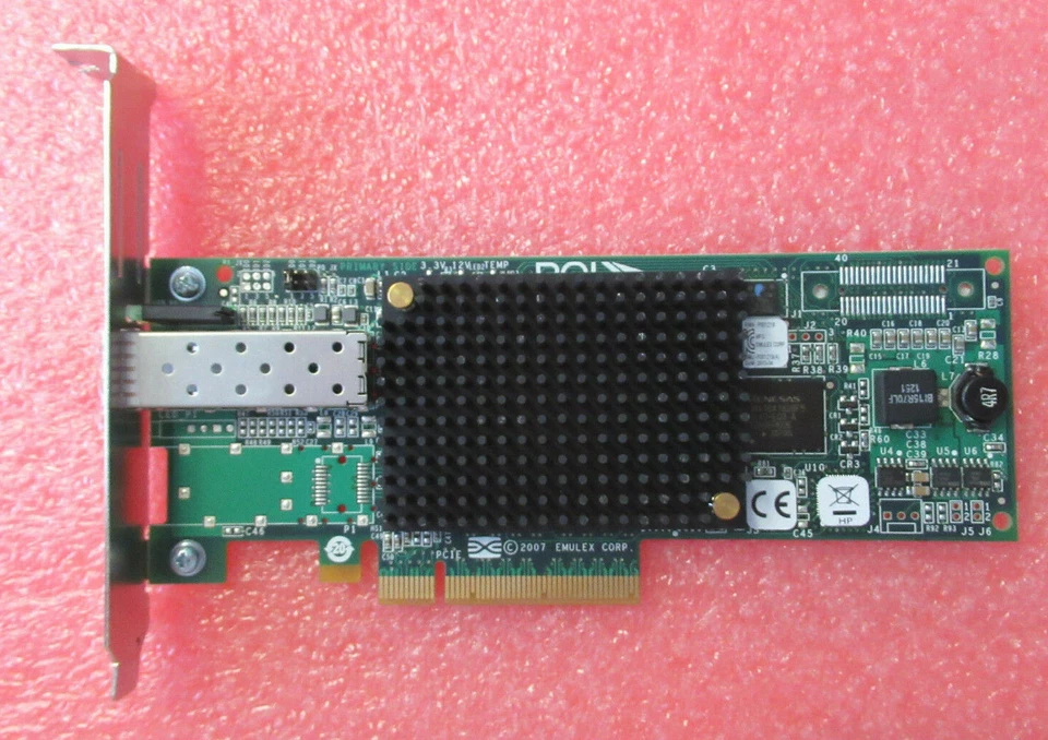 HP Emulex LPE12000 8Gb Single Port FC HBA 697889-001 AJ762-63003 Full Height - Image 4 of 4