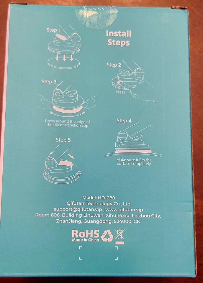 Phone Holder Mount Phone Mount for Car Windshield Dashboard Air Vent Universal - Image 3 of 4