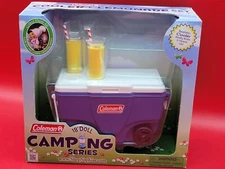 Sophia’s Coleman Cooler Camping Accessories Set 18" Dolls American Girl NRFB
