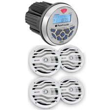 Altavoces de 2 vías Planet Audio PGR35B estéreo marino y MB Quart NK2-116W 6,5" 2 pares