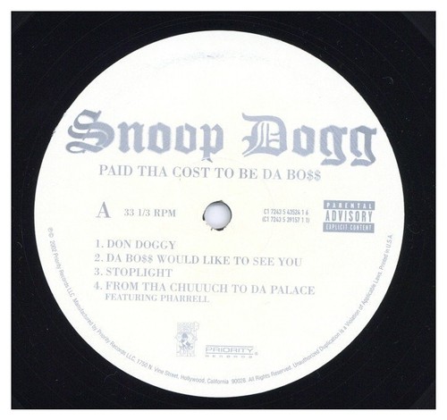 Snoop Dogg - Paid Tha Cost To Be Da Bo$$ '02 3xLP US ORG!EX+/EX- - Picture 4 of 4