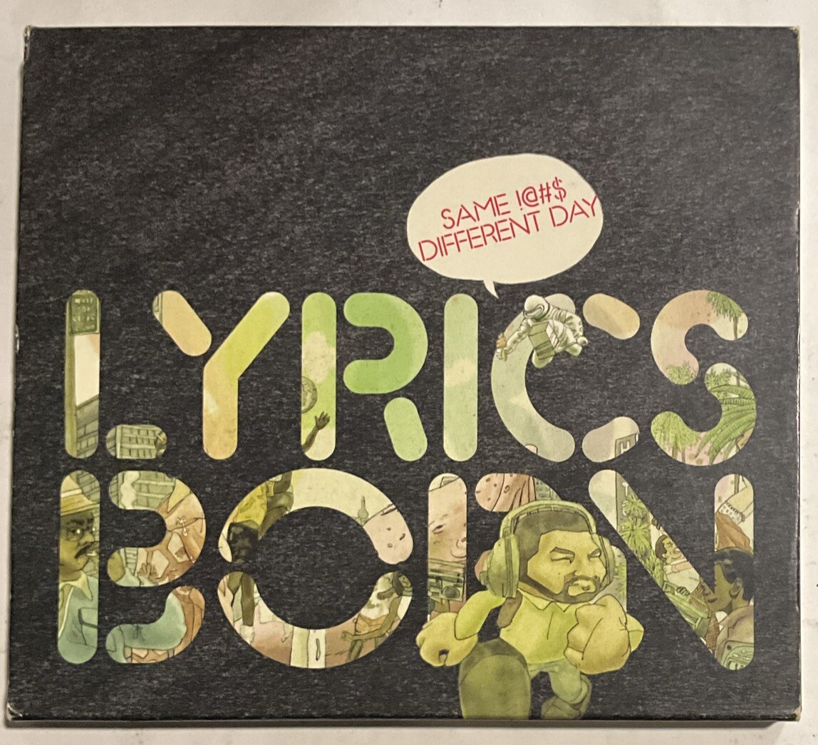 Lyrics Born - Same !@#$ Different Day CD/DVD 2005 Quannum Projects