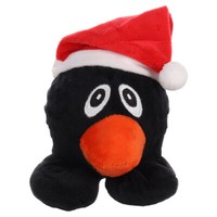 Flamingo Hundespielzeug Lody Pinguine Schwarz Mit Squeaker 10X8,3X23Cm