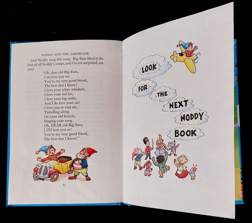 Vintage Enid Blyton Noddy Books X 4 Hardcover Books inc. Counting & Telling Time - Picture 21 of 22