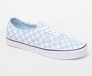 light blue vans authentic