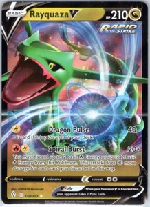 Rayquaza V 110/203 Ultra Rare – 2021 Pokémon Sword & Shield: Evolving Skies NM