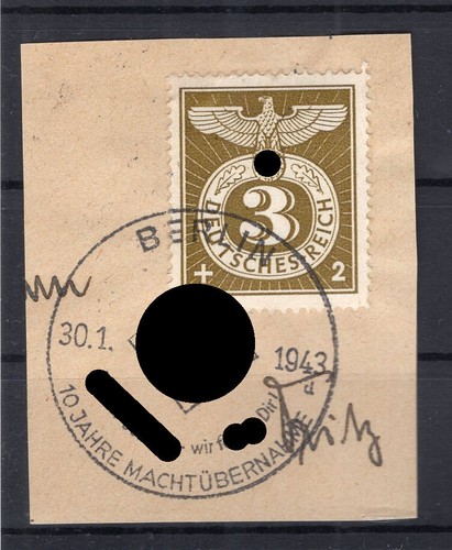 DR-3.REICH 830 Splendid Su Gest. Luxury Letter