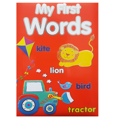 QUALITÄT Meine ersten Worte gepolstert buntes Bild pädagogisches Frühbuch