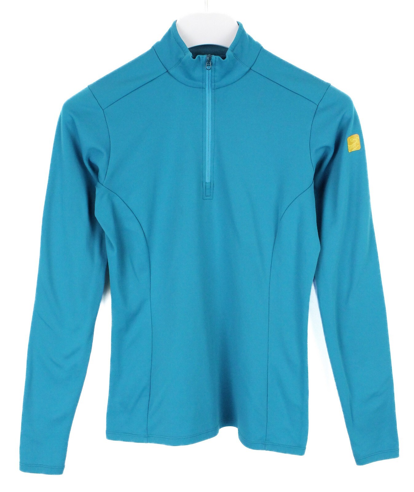 Arc'Teryx Felpa M Da Donna Pullover Mezza Zip collo a Lupetto Elasticizzato Blu