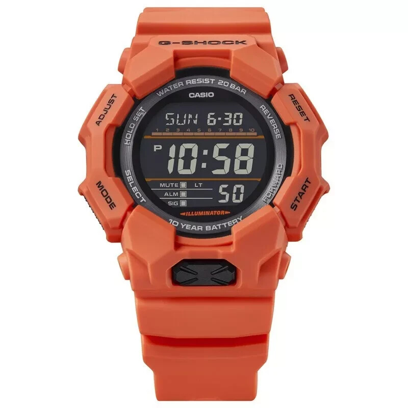 CASIO G-SHOCK GD-010-4JF Orange Big Case Carbon Case Digital Men