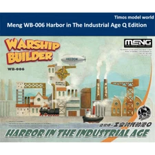 Meng WB-006 Harbor in The Industrial Age Q Edition Assembly Model Kit