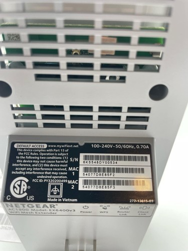 NETGEAR AC1900 WiFi Mesh Extender - EX6400100NAS - Afbeelding 2 van 2