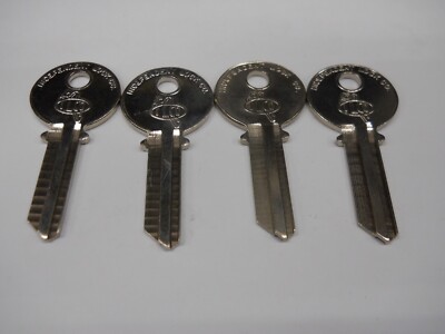 Ilco 1023 Key Blank Fits Clinton lock CL1 123 23 5CL1 Lot of 4