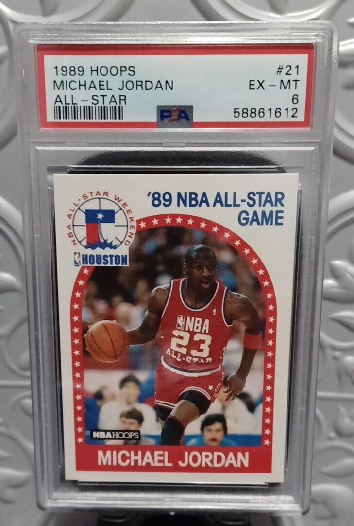 Michael Jordan 1989-90 NBA Hoops All-Star Game #21 PSA 6 | eBay