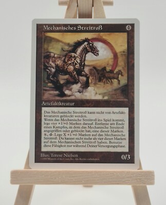 Mechanisches Streitroß 5. Edition (5ED) Magic Karte Deutsch (Clockwork Steed)
