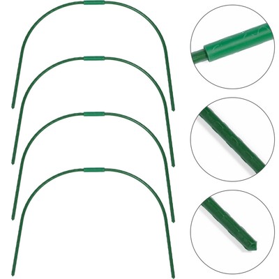  4 Sets Anlage Gewächshaus-Pflanzregal Pflanzenabdeckungssystem