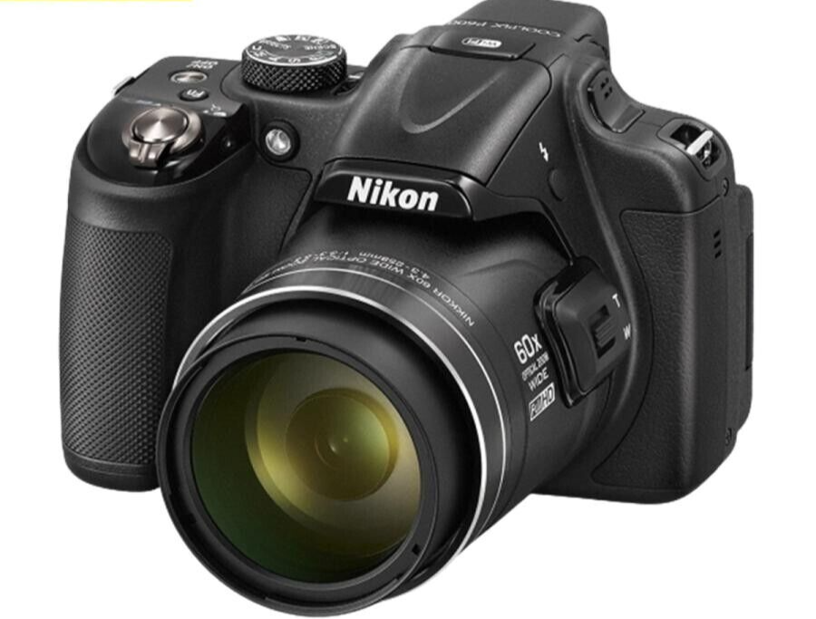 Nikon Coolpix P600 digital camera Black P600BK 16.0 MP 60x Optical  