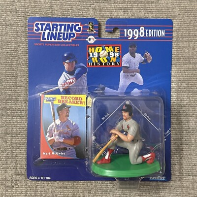#ad #ad 1998 Starting Lineup Baseball Mark McGwire Home Run History New In Box $18.00