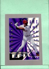 1997 Pinnacle Epix Game Purple #E2 Juan Gonzalez MINT Rangers ID:50495