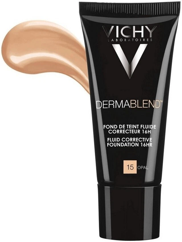 Vichy Dermablend Fluid Corrective Foundation NUDE - 30ml - Image 2 of 4