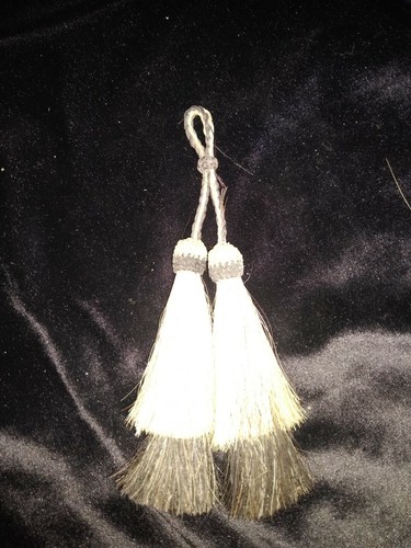 Shoefly horse hair triple brown colors fancy work 6 in long double - Picture 2 of 4