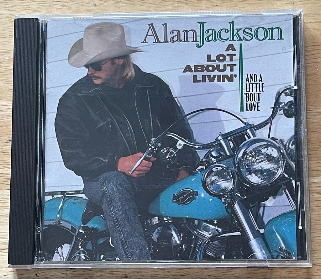 Alan Jackson - A Lot About Livin' (And A Little 'Bout Love)CD 1992 Country Music