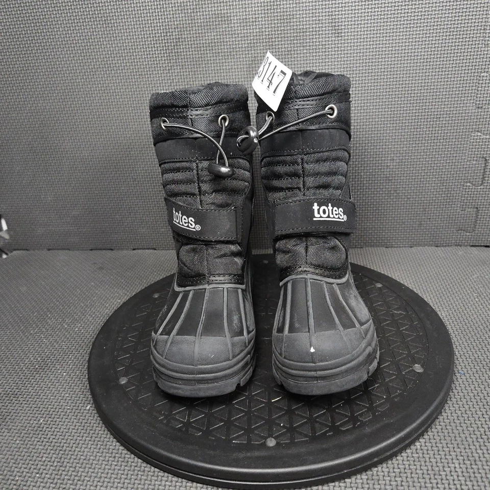Botas Totes Connor para niños pequeños talla 11M negras botas de sobrevivientes de invierno Foto 2 de 4