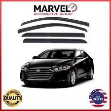 For Hyundai Elantra 2017-2020 Window Vent Visor Rain Guard Deflector