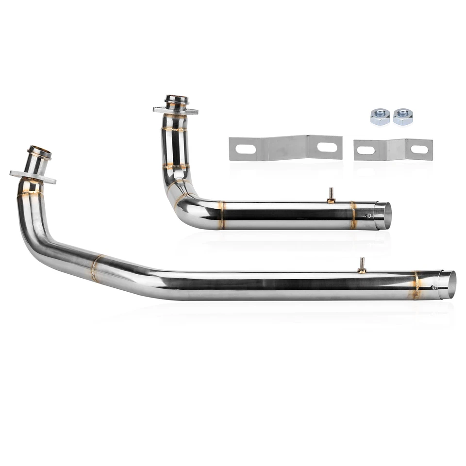 Shortshots Staggered Exhaust System Kits For Kawasaki Vulcan 800 VN800B Classic - Изображение 4 из 4