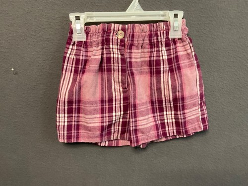 5pc LOT Girls Size 6/6X Hello Kitty, Justice, Denim Skirt, Plaid Shorts - Picture 15 of 18