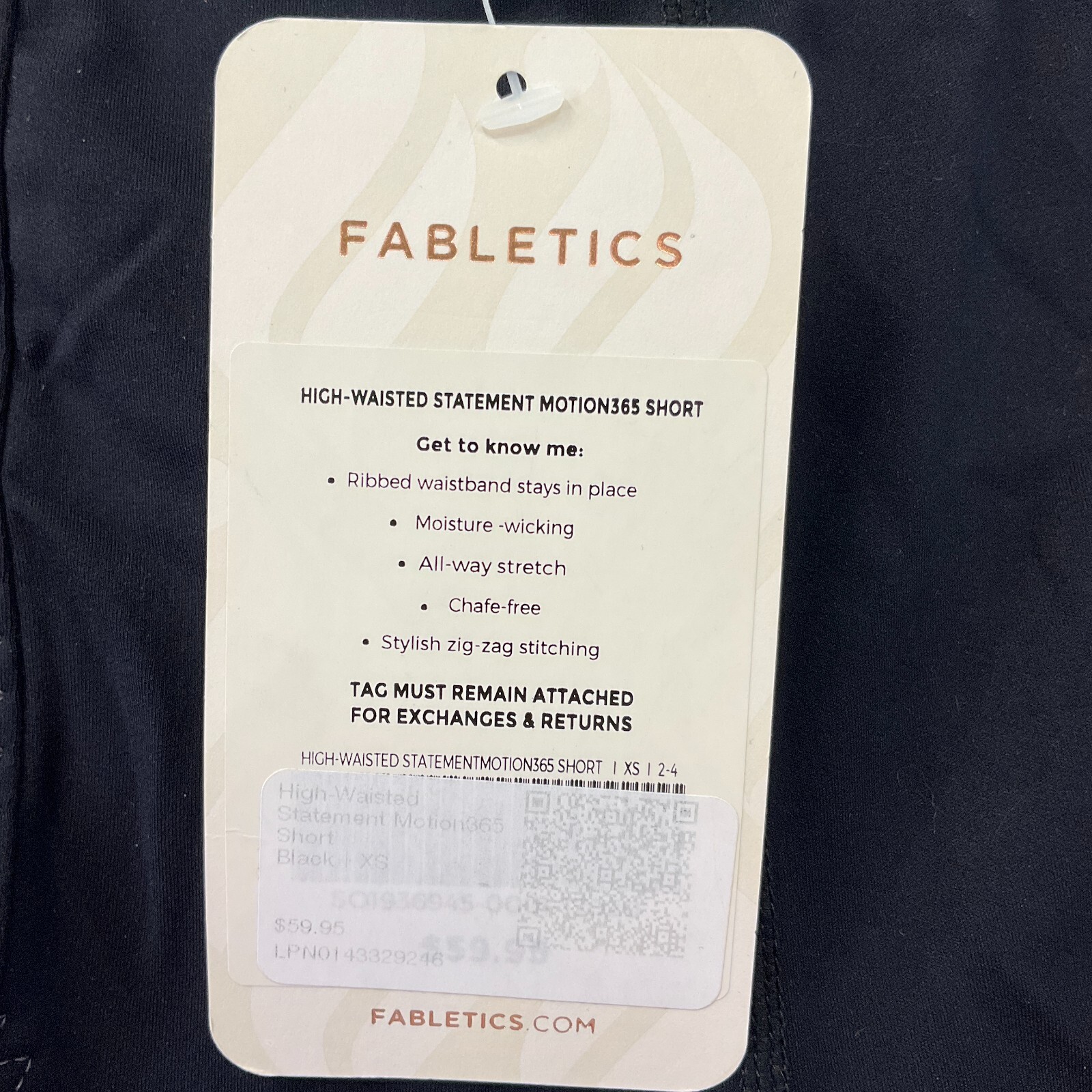 Fabletics High Waisted Statement Motion365 Shorts… - image 1