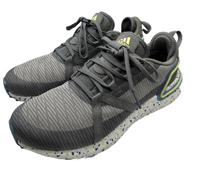 Adidas Men's Solarthon Spikeless Golf Shoes Grey White Size 7 New